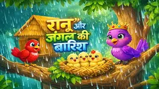 रानू और जंगल की बारिश || hindi kahaniya | moral stories | hindi kahani | hindi fairy