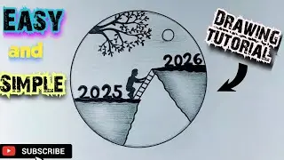 Easy Creative Drawing for 2026 | Step-by-Step Tutorial