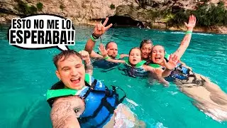 🇪🇸 FAMILIA ESPAÑOLA conoce los CENOTES por PRIMERA VEZ en MÉXICO 🇲🇽😱 **no me esperaba esto**