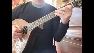 Cittern, short scale demo/  Rosewood body; Cedar top/ Nyberg Instruments Video