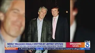 Epstein alleges Trump 'knew about the girls' in emails released by House Democrats