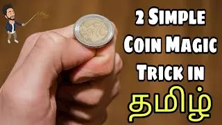 2 Easy Coin Magic Trick in Tamil | Simple Magic using Coins