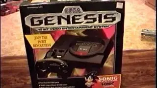 Model 1 Sega Genesis Unboxing and Overview (Part 1 of 3)