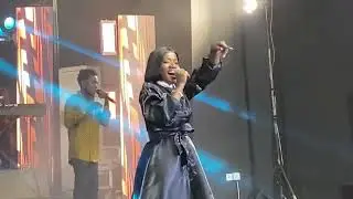 Lady Lucy ministers at Refired 2025 with Ps Alfred