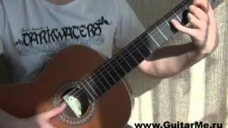 МЕЛОДИЯ NOKIA TUNE для двух Гитар - видео урок 2/2. GuitarMe School | Александр Чуйко