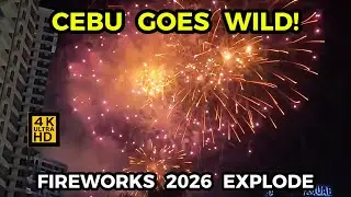 SINULOG 2026 Fireworks at Ayala Center Cebu | Grand Night Sky Celebration 🎆 🇵🇭 Philippines