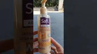 Review Safi Age Defy Cream Cleanser Moisturizing #reviewsafi #safi #safiagedefy
