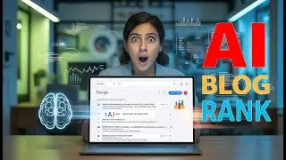 &ldquo;AI से Blog Rank कराना सीख लो 🤖  AI SEO Content Strategy with REAL Proof&rdquo;
