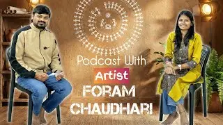 Msc Microbiology કર્યા પછી આર્ટને પ્રોફેશન બનાવનાર Artist Foram Chaudhari | Podcast | M Motive Talks