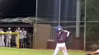 Kid Baseball Player Accidentally Hits Teammate in Head with Ball - 1049500