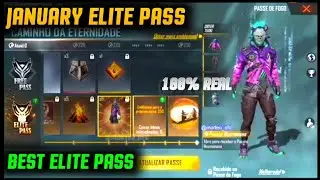 Free Fire January Elite Pass 2021 | Season 32 Elite Pass Free Fire Full Review | January Elite Pass