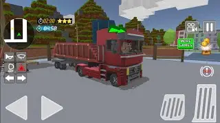 Blocky Truck & Simulator 2020 - New Blocky Game Truck | Android / Ios | #BlockyTruck