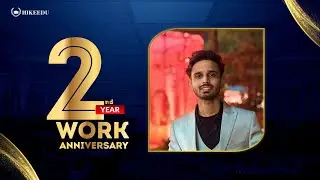 Celebrating 2 year Work Anniversary of Dileep Kumar Verma at Hike Education! #workanniversary