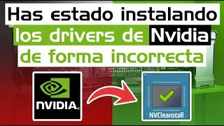Esta es la MEJOR forma de instalar los Drivers de NVIDIA | NVCleanstall