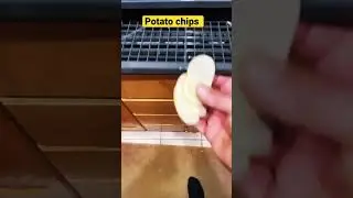 Making potato #chips on the #dehydrator from the #potatoes grown in my #garden