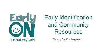 #ReadyforKindie Early Identification