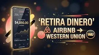 🚀 Gu&iacute;a R&aacute;pida: RETIRA Dinero de AIRBNB con WESTERN UNION en 2025 📈