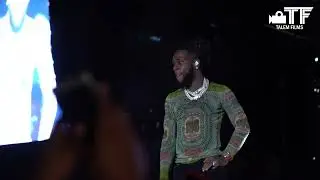 Burna Boy got emotional and cried whilst performing in Zimbabwe Rest in Peace Sidhu Moose Wala