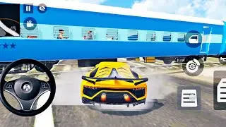 🎉 Car Bike Game: Hulk, Spiderman, Goku Monster Car Modified 🥰 3D Bike Driving Racing 🏎️ Police Car 