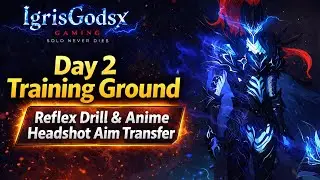 Day 2 Training Ground: Reflex Drill & Anime Headshot Aim Transfer#bgmi #igrisgodsxgaming#