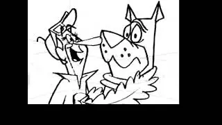 2D Animator David M Strandquest - Disco Jetsons Pencil Test for Cartoon Network LA Bump
