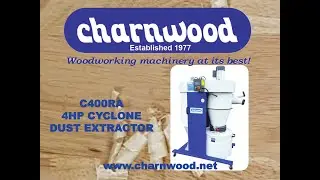 Charnwood's C400RA 4hp Cyclone Extractor with Remote Start & Auto Filter Cleaning