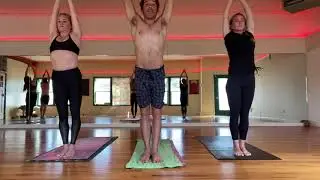 Old School Hot Yoga class