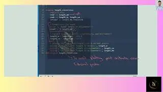 [Physics] Write a Fortran program to express a length x given in millimetres in meters, centimetre