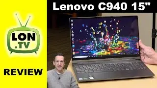 Lenovo C940-15 Review - with Nvidia GTX 1650 GPU - Premium Two In One Laptop