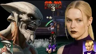 Tekken 3 - Уровень сложности: Сложный - Ёсимицу против Нины - Благодетель Фантом против Исполните...