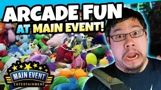 Arcade Fun Run! Playing Arcade Games at Main Event Entertainment!