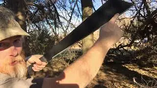 Cold Steel All-Terrain Chopper.  NOT your average machete!