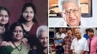 Actor Vishu Family Stills with Wife and 4 Children |Director Vishu Family