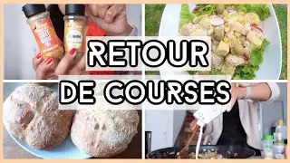 RETOUR DE COURSES + Mes 3 Recettes Préférées Du Moment !