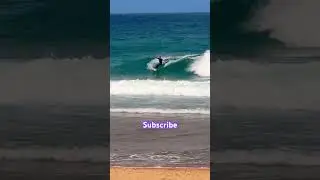 BEACH BREAK!! #surfing #waves #floater #centralcoastnsw #australia