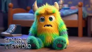 Funny 3D Monster Song (Kids Musical) | High-Quality Animation Showreel