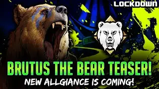 TWD RTS: Brutus The Bear Teaser, New Allegiance is Coming! The Walking Dead: Road to Survival