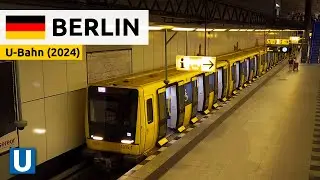 U-Bahn: Берлинский метрополитен (2024) | BVG [4K]