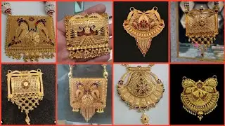Latest Gold Pendant Designs/Latest Gold Locket Designs/Gold Mangalsutra Pendant Design