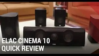 Elac Cinema 10 SET Review - 5.1 Channel Home Theater Speakers India