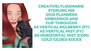 2025 Sterling Ink A5 & B5 Planners Unboxings & Flipthrough | Notiq Planner Covers