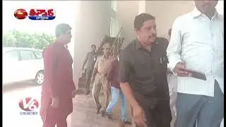 KTR Son Himanshu Inspects Development Works In Gajwel | Teenmaar News | V6 News