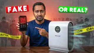 Is This Air Purifier REAL or FAKE Against Delhi Pollution? | Honeywell Air Touch V5 Review