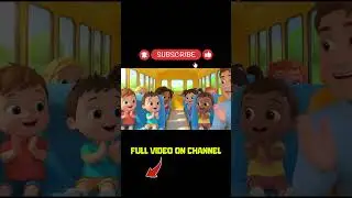 Wheel on the Yellow School Bus|| Nursery Rhymes & Kids Songs #shorts #shortsfeed #fyp #cocomelon