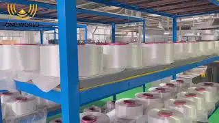Water Blocking Yarn #productionprocess