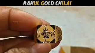 😍 Stylish Gold Gents Anguthi for Men ✨| Beautiful & Amazing Chilai || #gold #design #beautiful