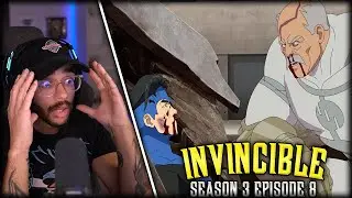 Invincible Season 3 Episode 8 Reaction! - I Thought You'd Never Shut Up