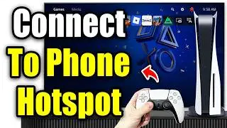 Как подключить PS5 к точке доступа Wi-Fi на телефоне (2026)