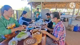 แซ่บยามบ่ายเมนูที่ป้าอยากกินมาได้ยังไง#มนต์โอมชาแนล #ป้าเเต๋นชาเเนล 
