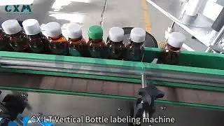 CX-LT Label applicators for round bottles(servo)#cheap labeling machine#adhesif labeling machine